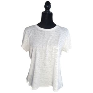ATM Crew Neck Tee White Size L Off White Linen
